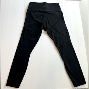 Lululemon Black High Rise Leggings- 8